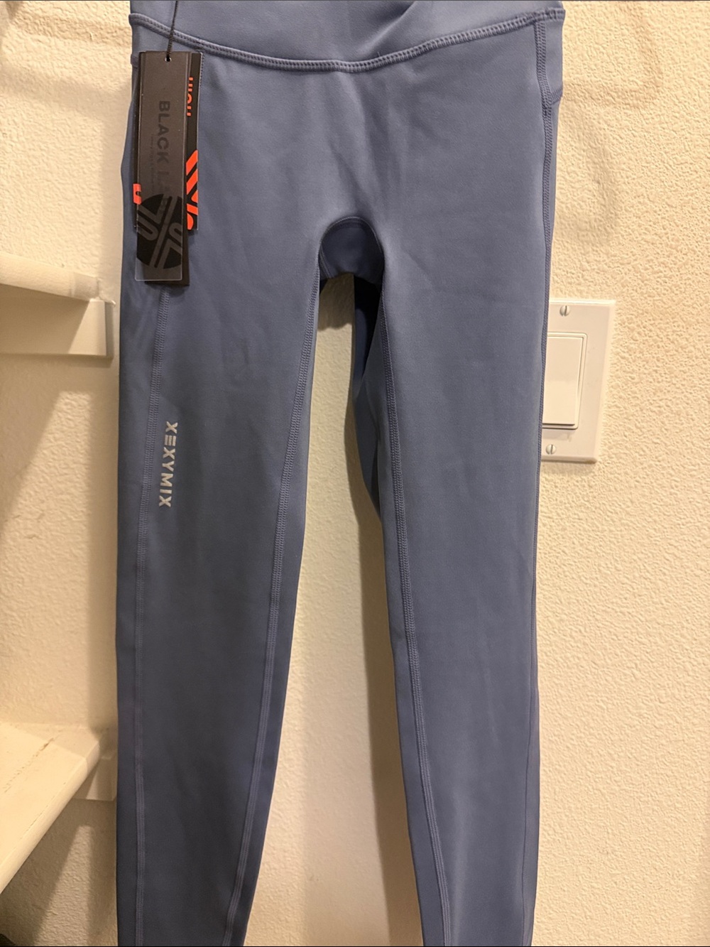 Beyond Yoga High-Rise Leggings in Dusty Blue